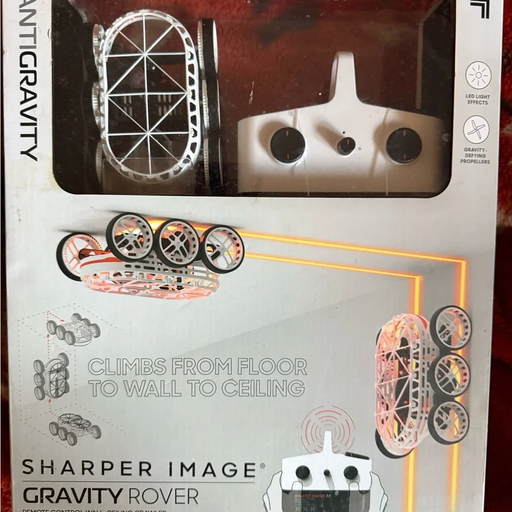 Sharper Image Gravity Rover 77 - Black and White